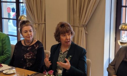 Baroness Ashton visits Poland