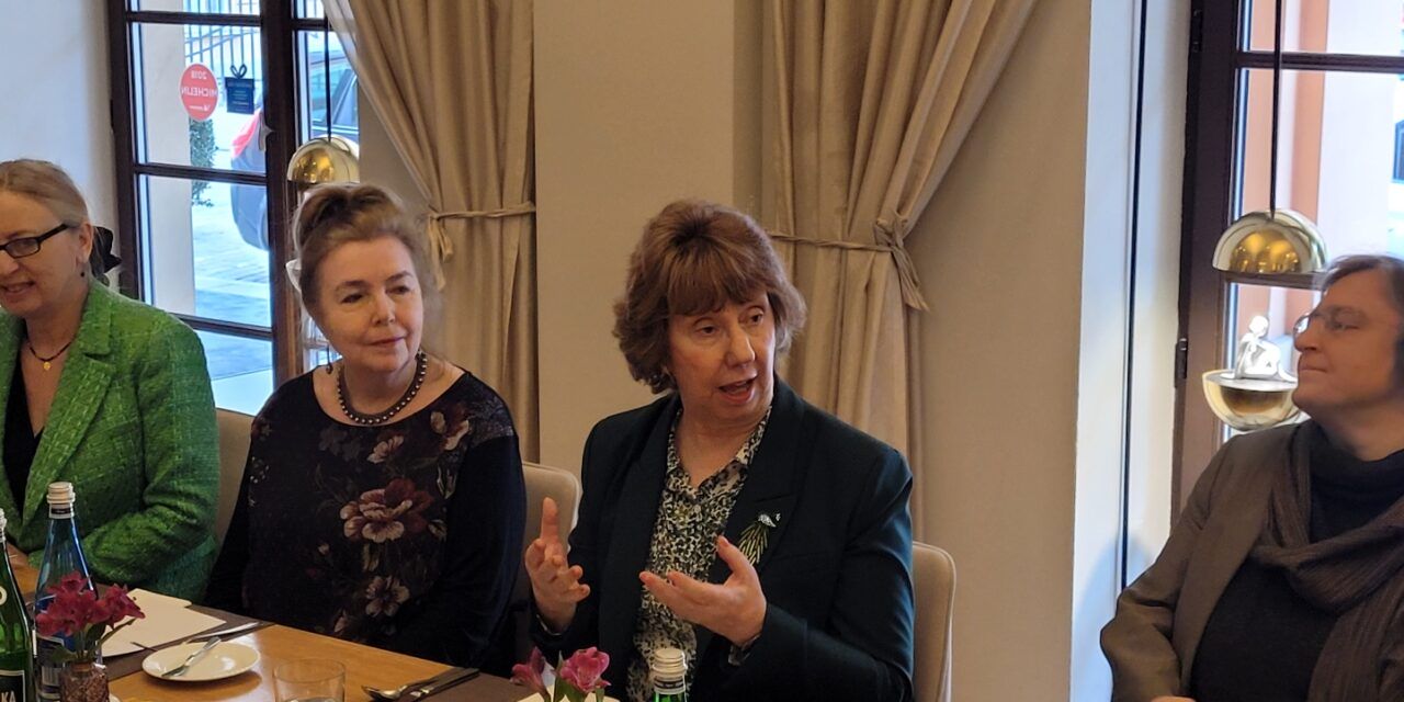 Baroness Ashton visits Poland