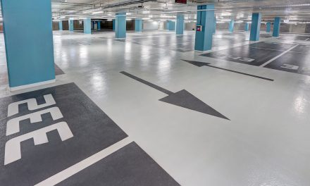 Resin floors in car parks – why is crack bridging important? Flowcrete experts’ advice.