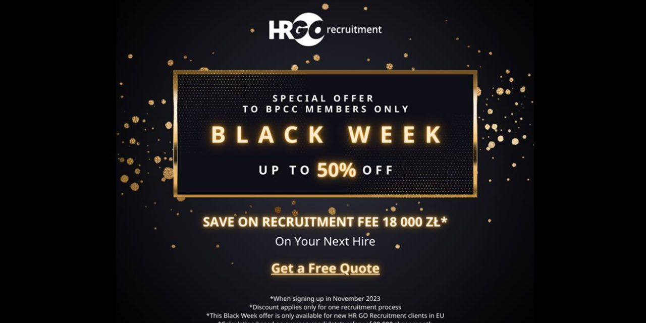 Exclusive 50% Recruitment Discount for BPCC Members from HR GO