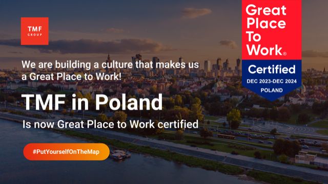 TMF Group w Polsce z certyfikatem Great place to work